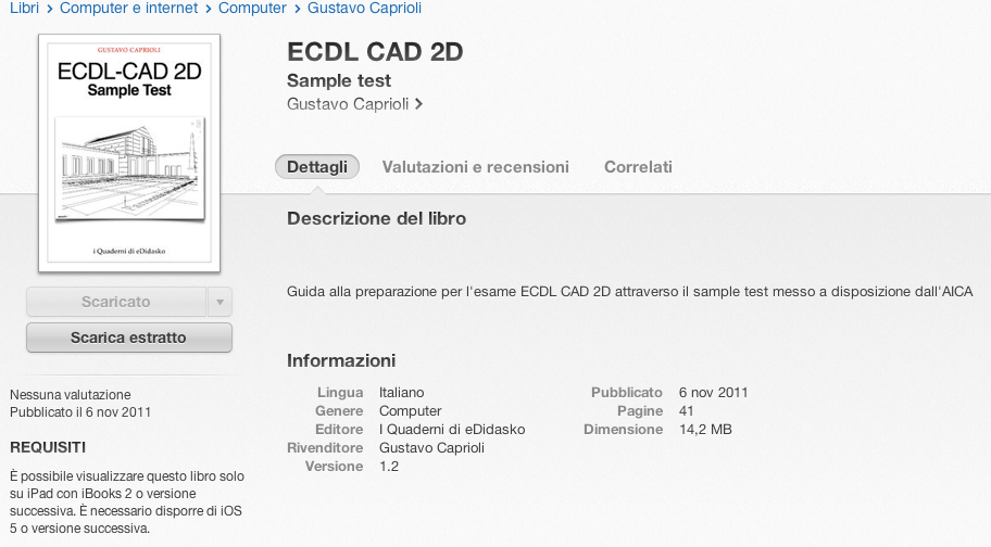 iTunes ECDL CAD